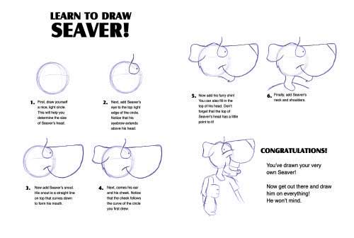 Learn to Draw Seaver!